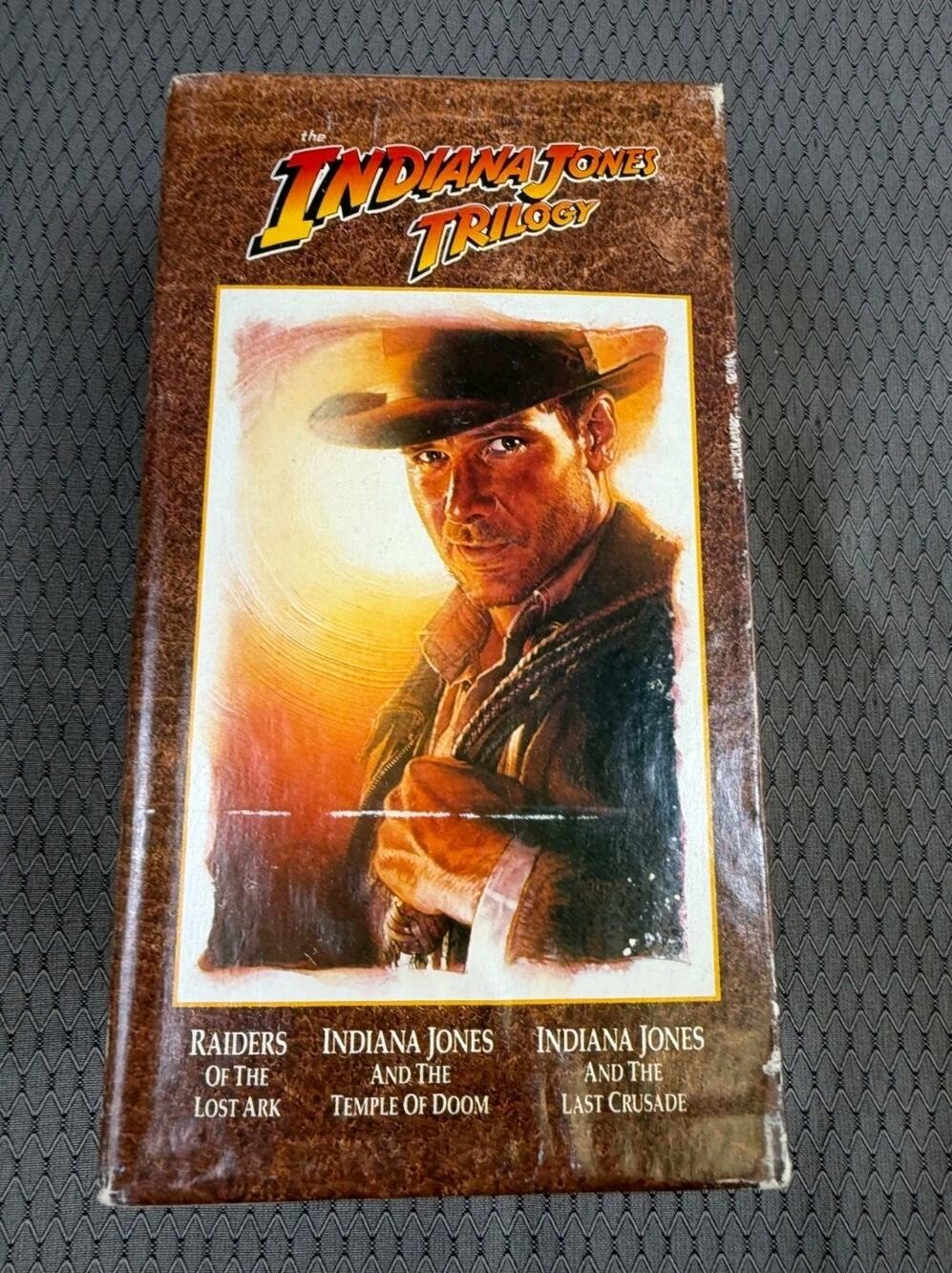 Indiana Jones Trilogy VHS Set